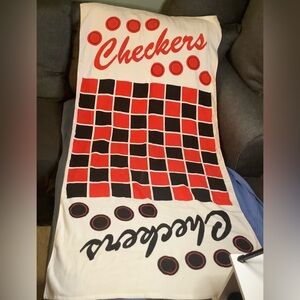 Jay Franco and Sons Inc. Vintage Checkers Beach Towel 60”X30” (NO CHECKERS)